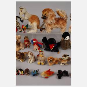 Konvolut Steiff Tiere