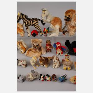 Konvolut Steiff Tiere