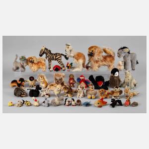 Konvolut Steiff Tiere