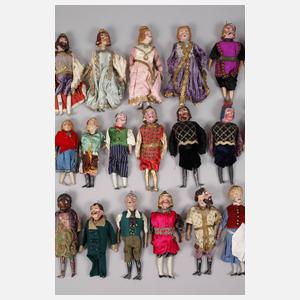 Konvolut Marionettenpuppen