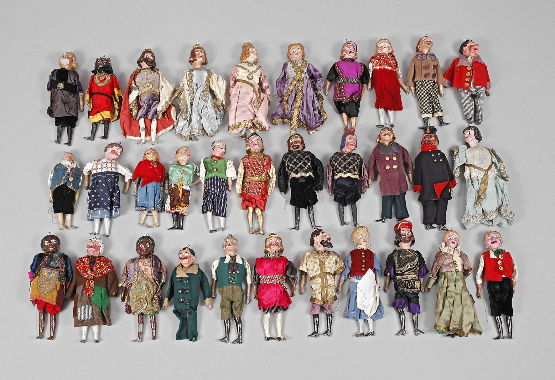 Konvolut Marionettenpuppen