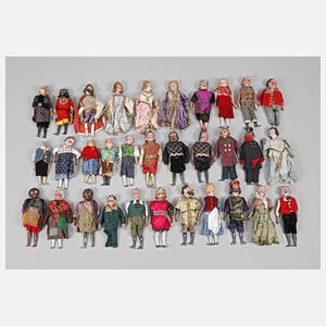 Konvolut Marionettenpuppen