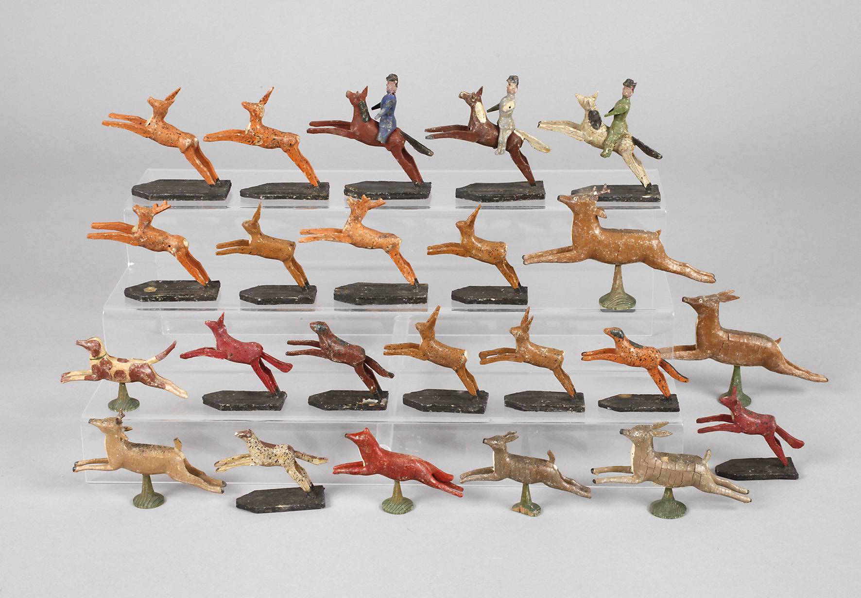 Jagdszene Erzgebirge