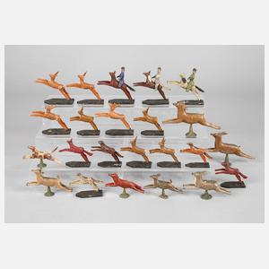 Jagdszene Erzgebirge