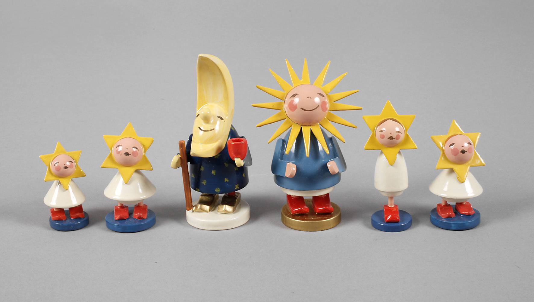 Figuren Wendt & Kühn Sonne, Mond und Sterne