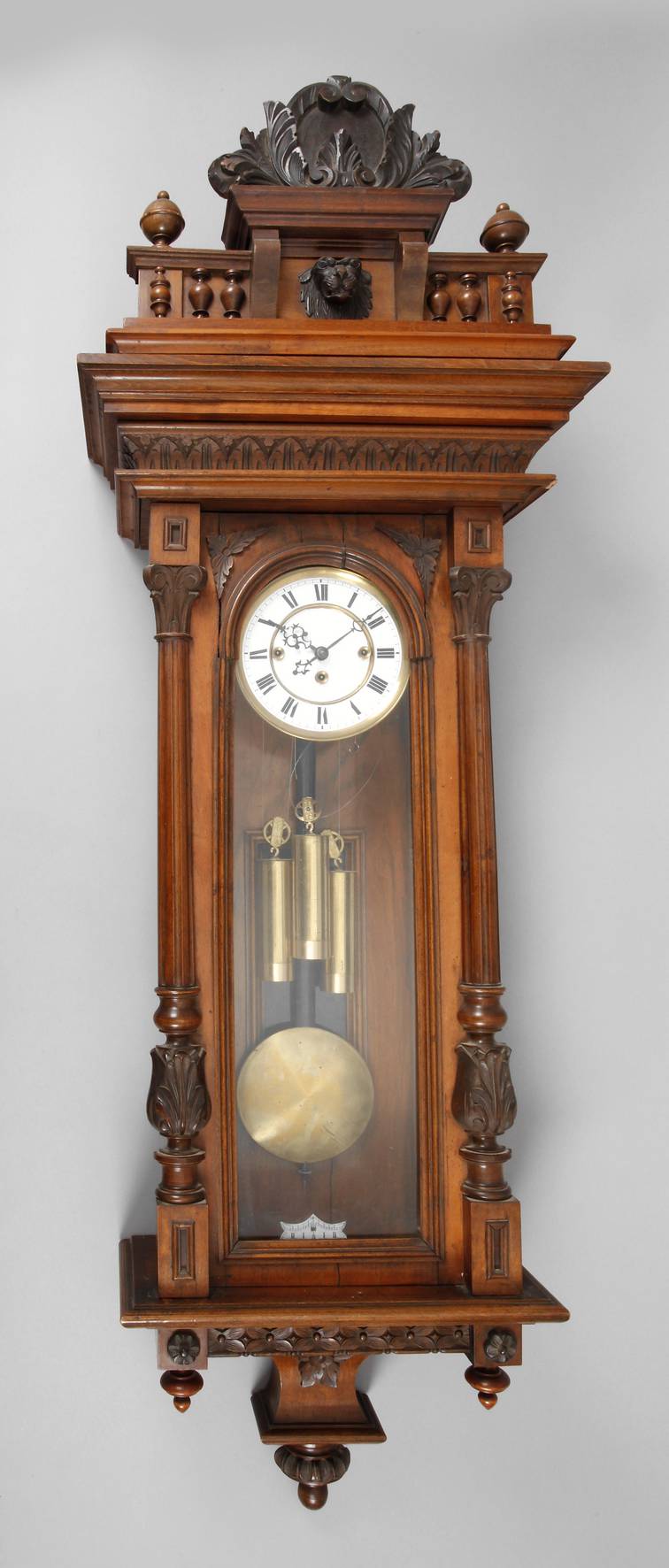 Großer Gewichtsregulator Gustav Becker