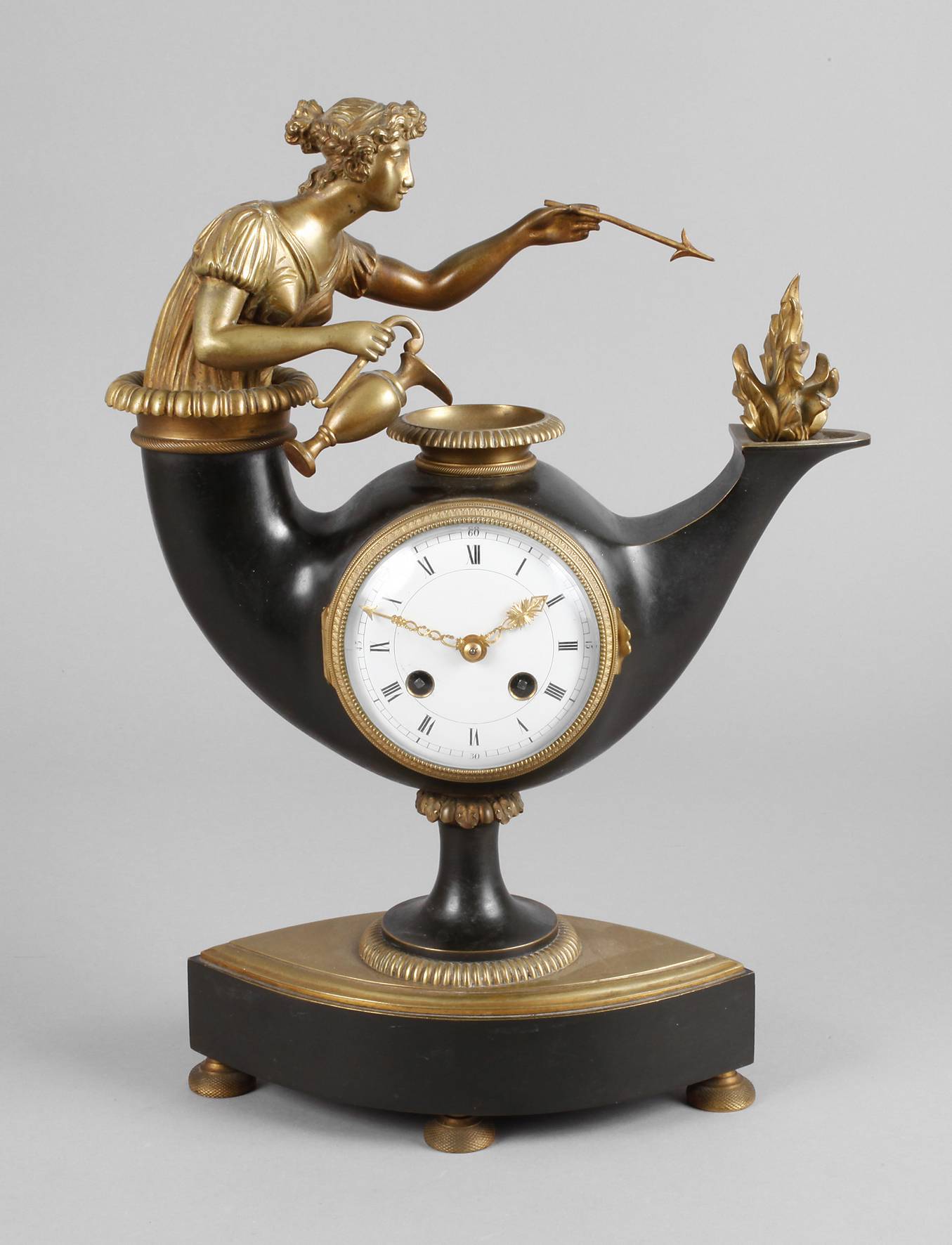 Seltene Empire-Kaminuhr