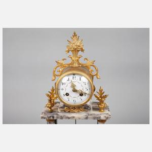 Kaminuhr mit Beisteller