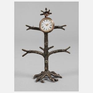 Uhrenständer in Baumform