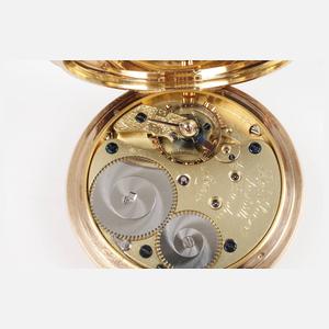 Seltene Goldsavonnette Glashütte