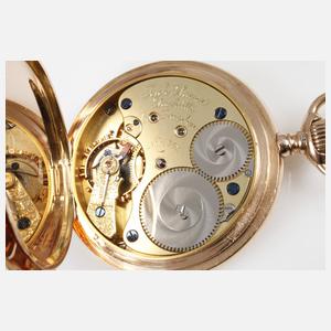 Seltene Goldsavonnette Glashütte