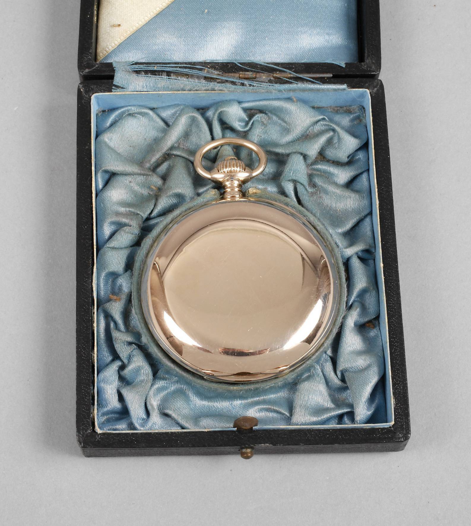 Seltene Goldsavonnette Glashütte