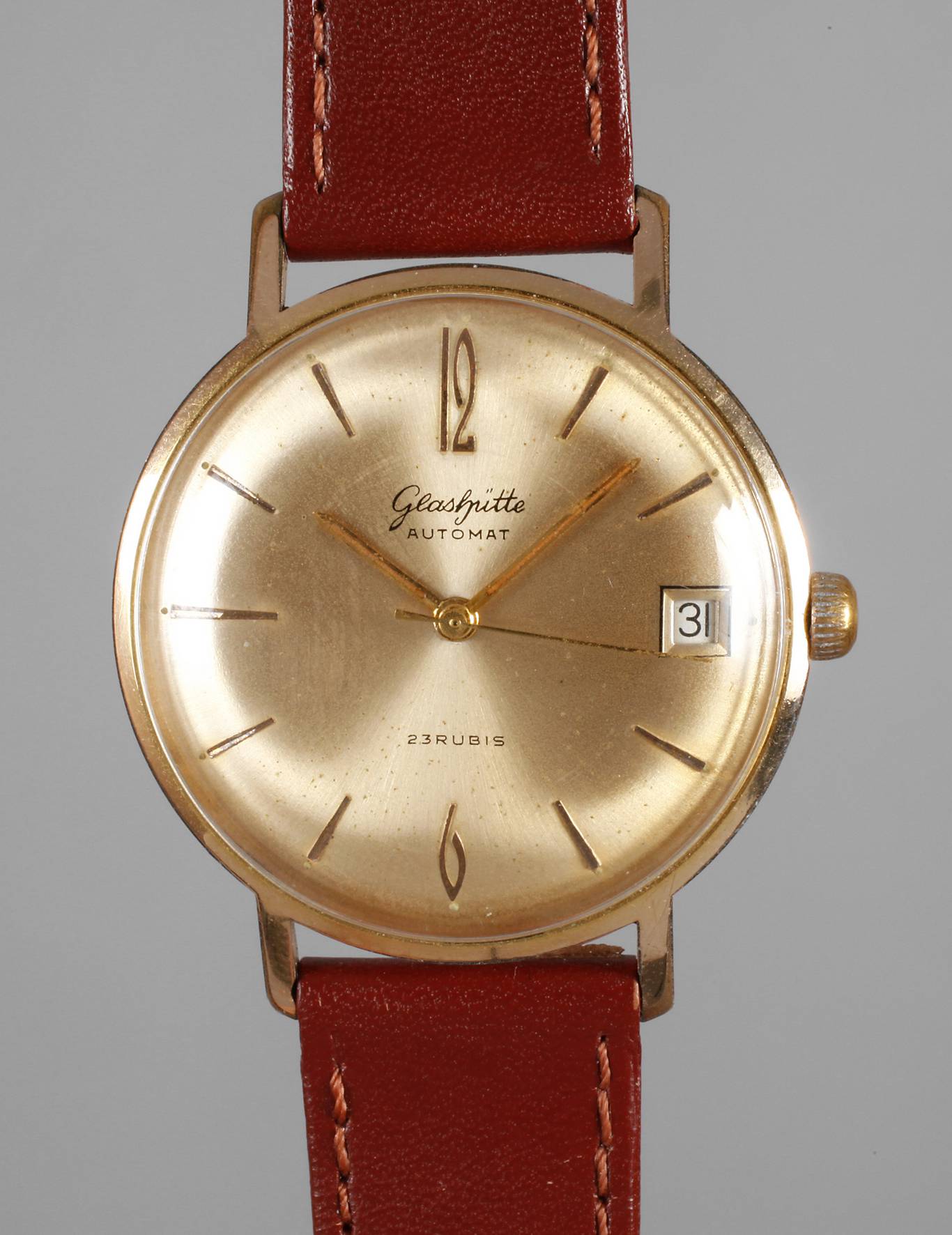 Herrenarmbanduhr Glashütte