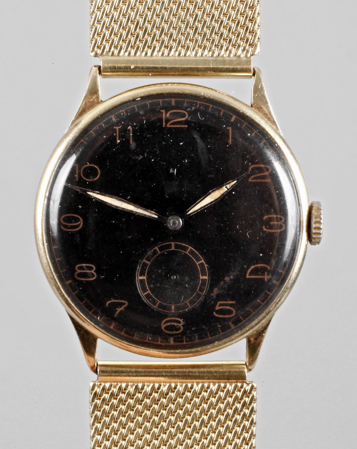 Herrenarmbanduhr Gold