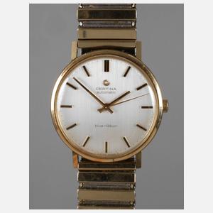 Herrenarmbanduhr Certina Gold