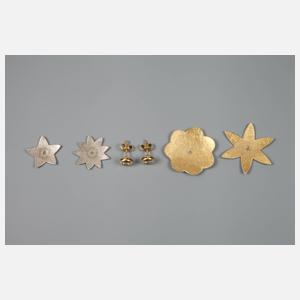 Ein Paar Verwandlungsohrringe mit Brillanten