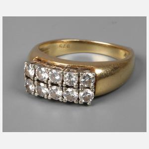 Damenring mit Brillanten von ca. 0,75 ct