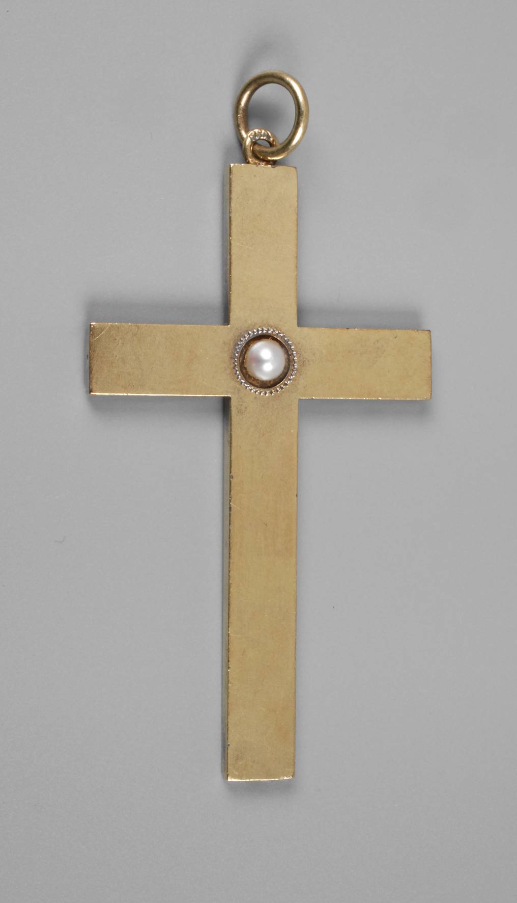 Goldkreuz mit Perle