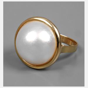 Ring mit Mabéperle