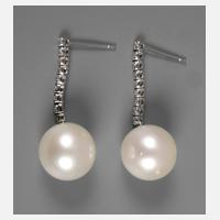 Paar Ohrhänger mit Perlen111