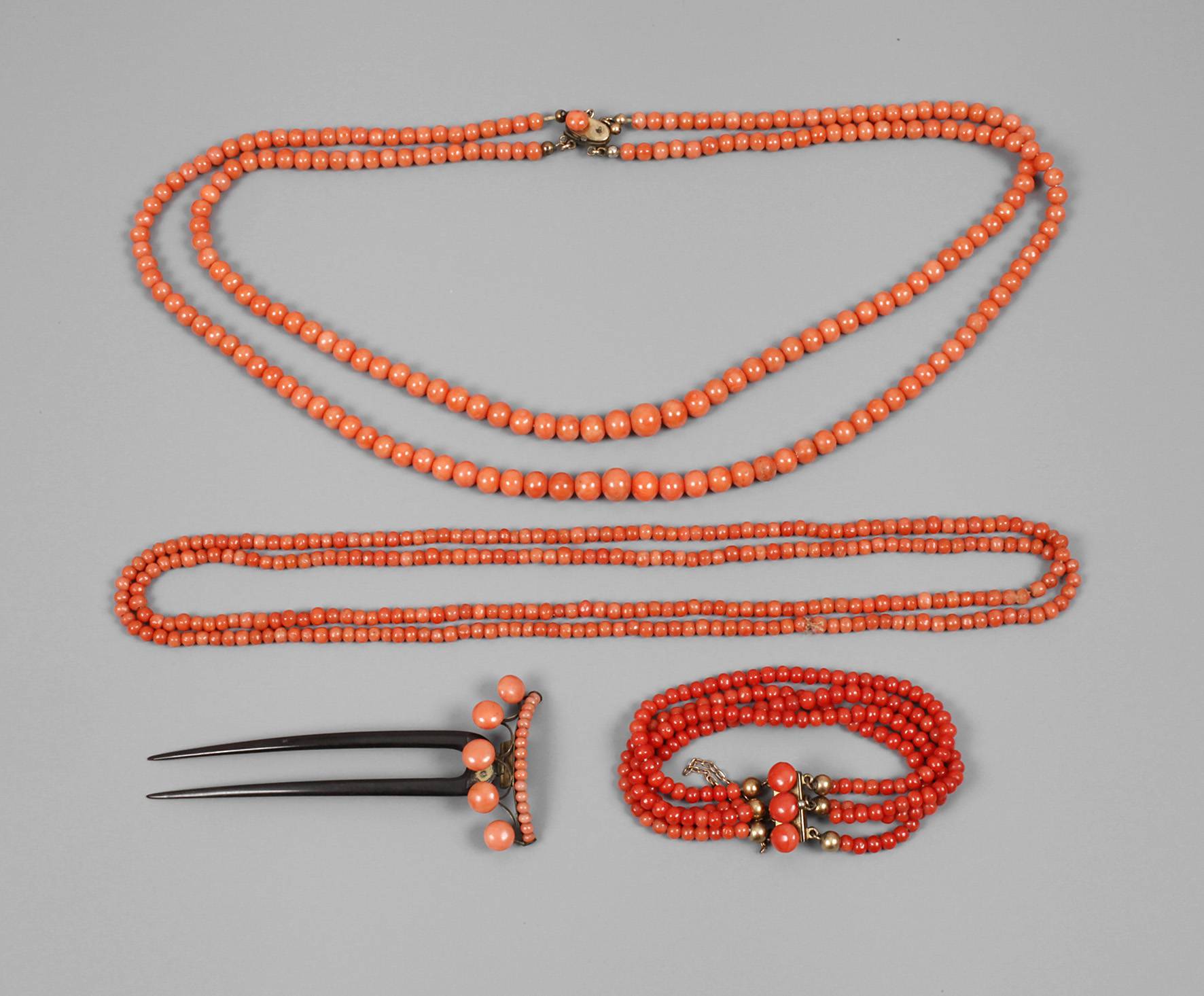 Konvolut Korallschmuck