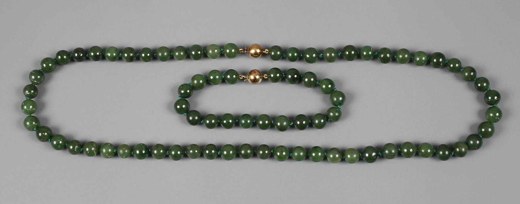 Schmuckset Jade