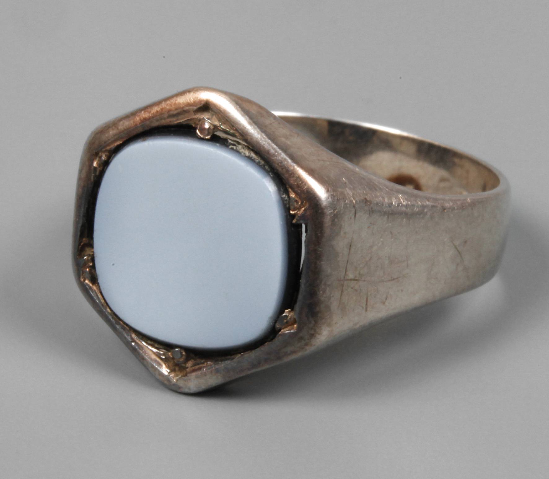 Herrenring mit Tafelstein