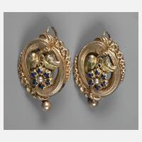 Ein Paar Ohrringe Historismus111