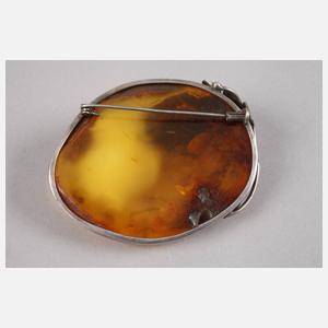 Große Bernsteinbrosche