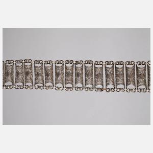 Aufwendiger Silbergürtel