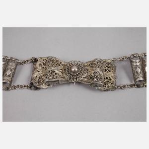 Aufwendiger Silbergürtel