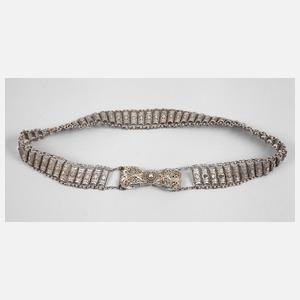 Aufwendiger Silbergürtel