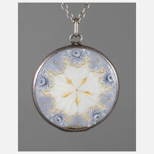 Feiner Emailmedaillon