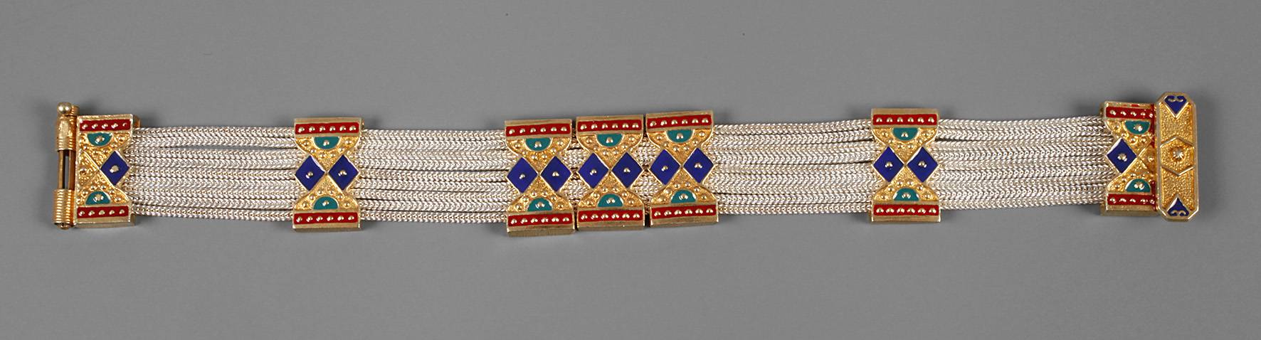 Armband mit Emaileinlagen