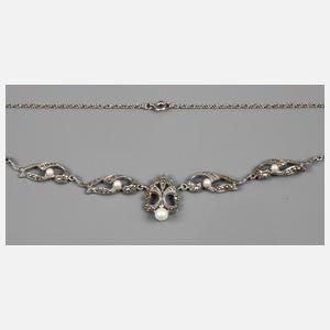 Feines Art déco-Collier