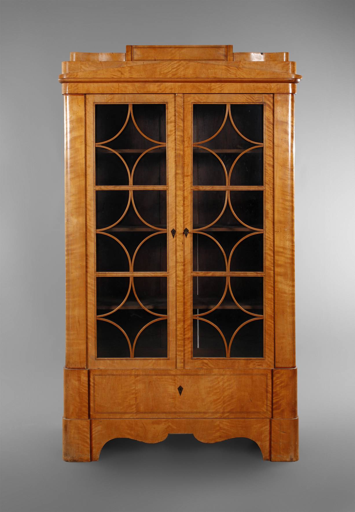 Büchervitrine Biedermeier
