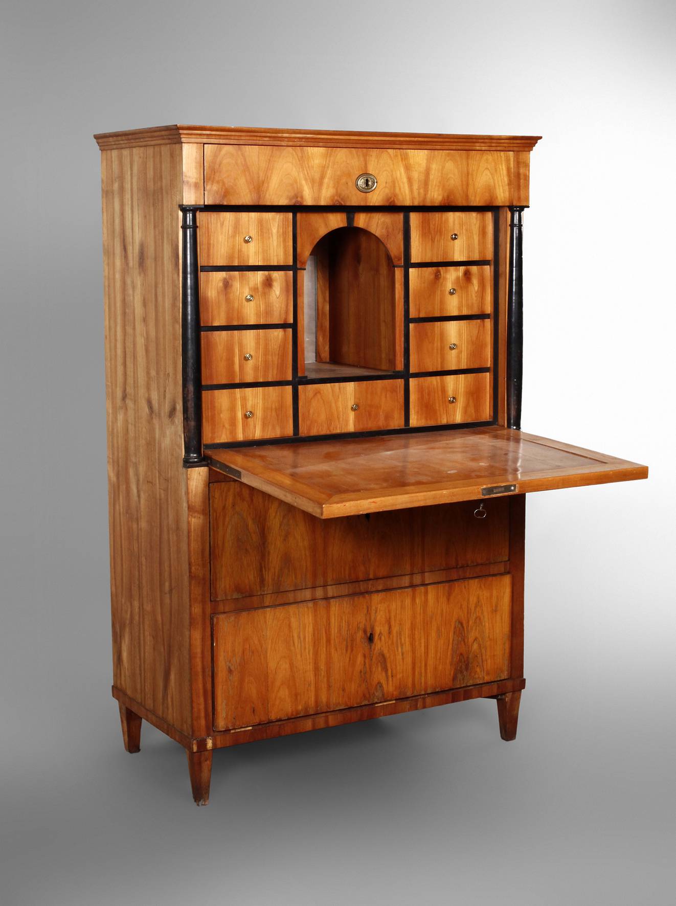 Biedermeiersekretär Kirschbaum