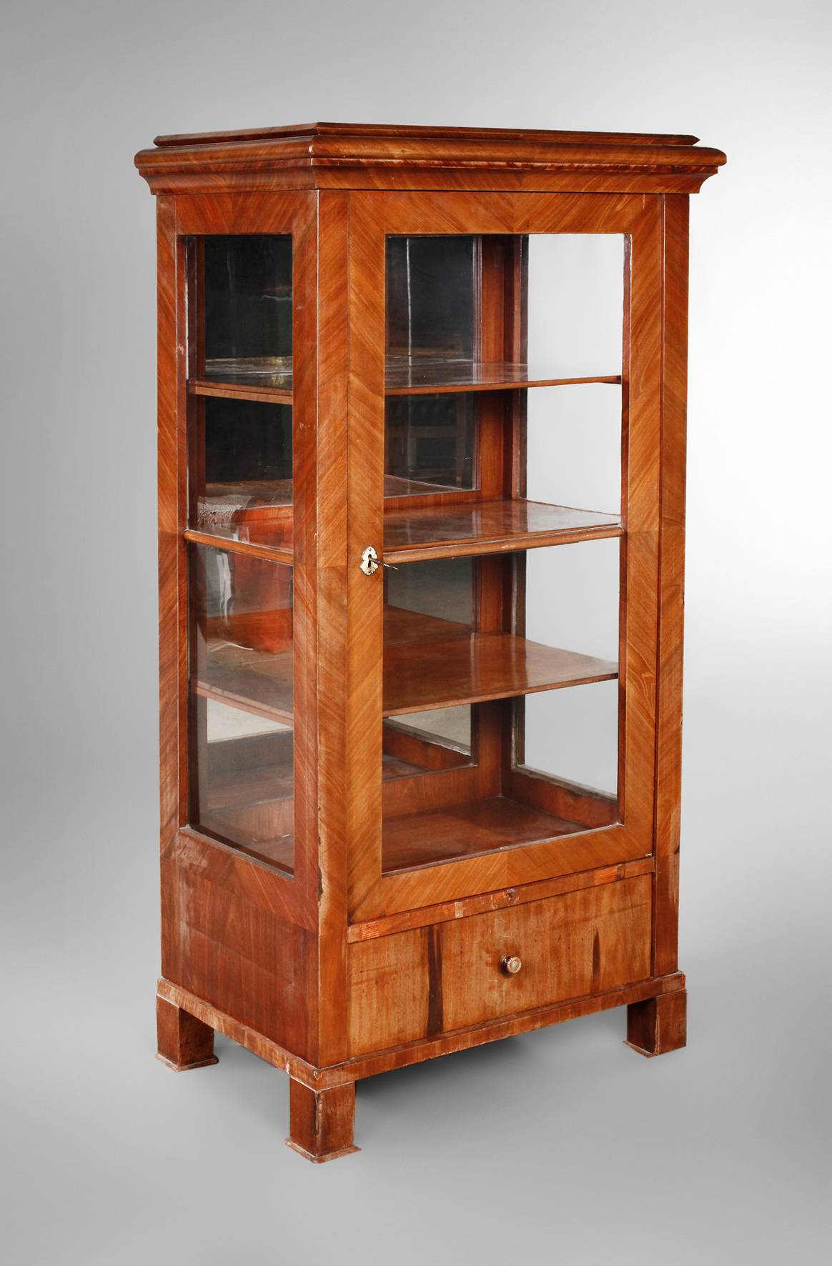 Kleine Biedermeiervitrine