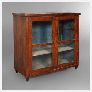 Glasaufsatz Biedermeier