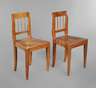 Paar Biedermeierstühle