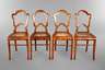 Vier Stühle Biedermeier
