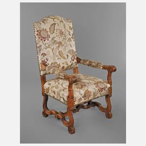 Armlehnsessel in Barockstil