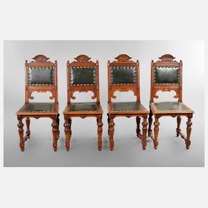 Vier Gründerzeitstühle