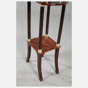 Blumenständer mit Uhr