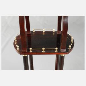 Blumenständer mit Uhr