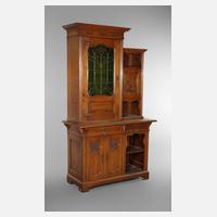 Jugendstil-Aufsatzschrank111