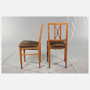 Paar Stühle Jugendstil