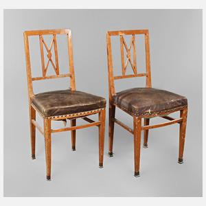 Paar Stühle Jugendstil