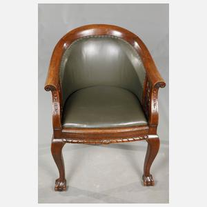 Schwerer Armlehnsessel