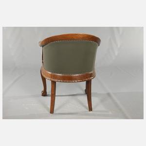 Schwerer Armlehnsessel